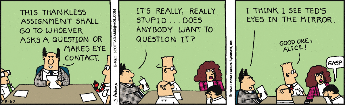 Dilbert Cartoon